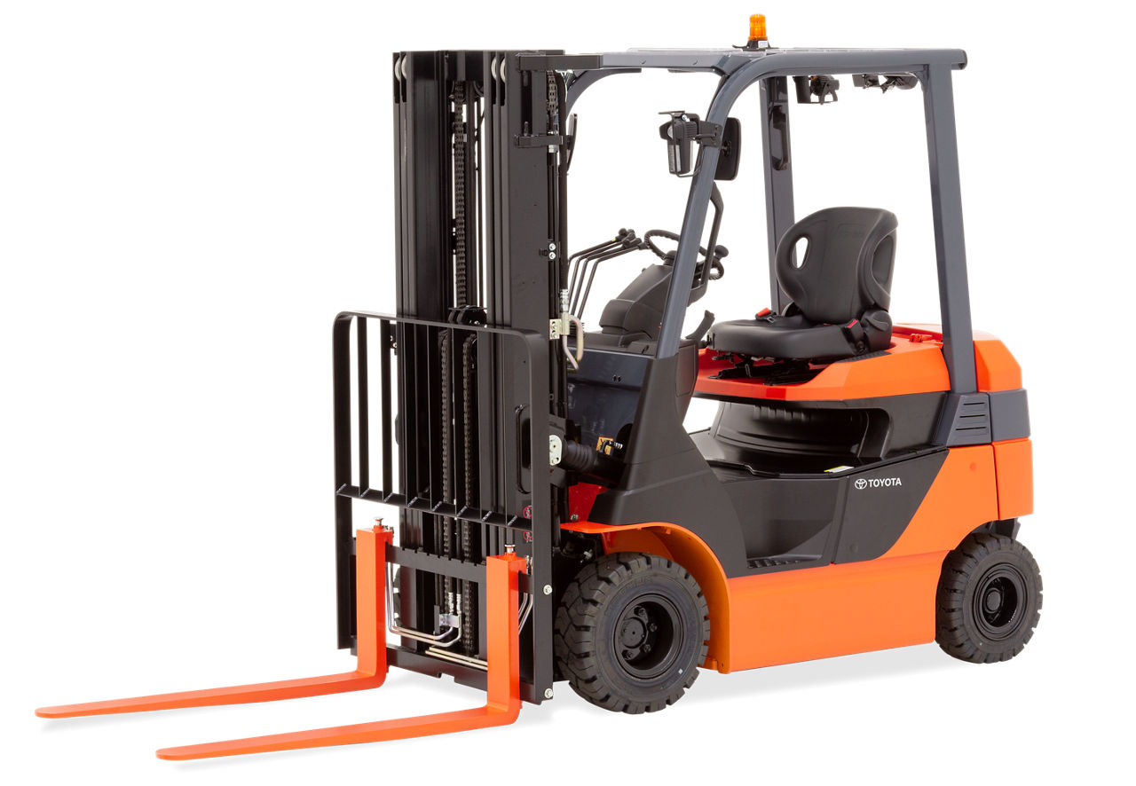 V Electric Pneumatic Forklift Outdoor Electric Forklift Toyota